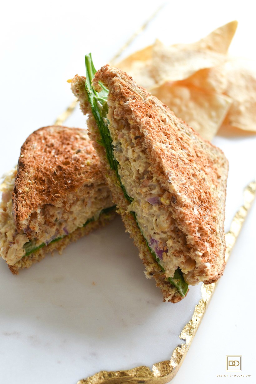 Vegan No-Tuna Salad Sandwich