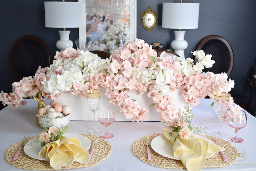 Cherry Blossom table centerpiece