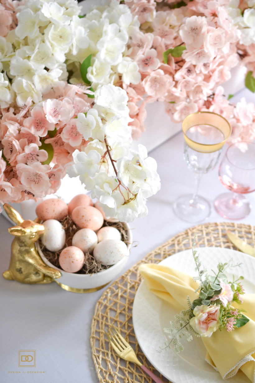 Design by Occasion Easter Tablescape