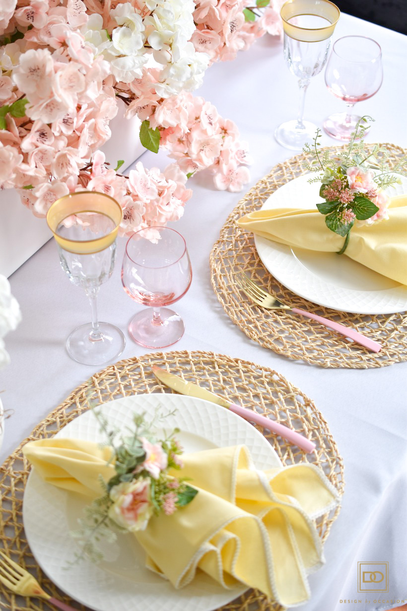 Tablescape for two