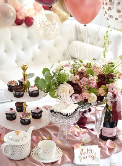 Decorated Birthday Dessert Table