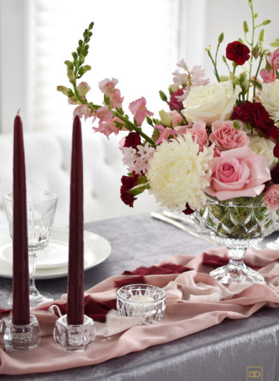 A Romantic Valentine's Tablescape