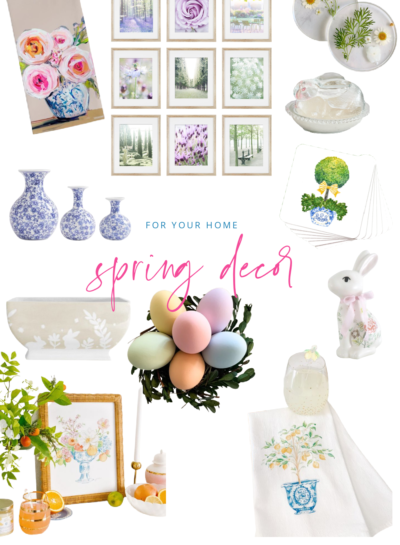 AWESOME EASTER AND SPRING HOME DECOR FINDS TO DECORATE WITH