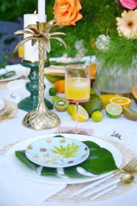 HOSTING A TROPICAL THEMED DINNER PARTY